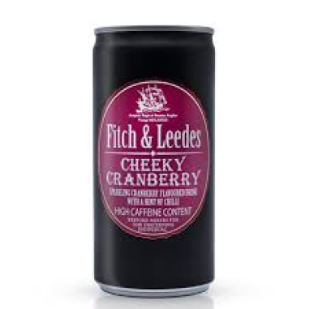 FITCH & LEEDES CAN CHEEKY CRANBERRY 200ML